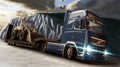 Как красиво покрасить грузовик в Euro Truck Simulator 2