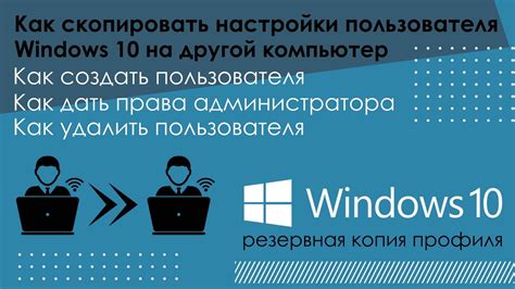 Как сохранить настройки управления и перенести их на другой компьютер
