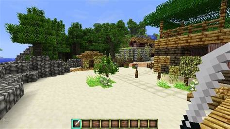 Как удалить нижнюю панель в Minecraft