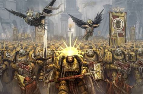 Легионы космодесанта Warhammer 40000: полный список