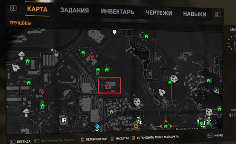 Наборы чс в южной части карты