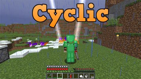 Описание мода Minecraft Cyclic