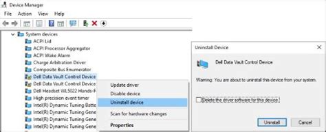 Определение Dell Data Vault Control Device