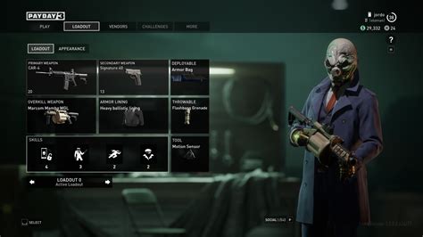 Основы использования очков навыков в Payday 2
