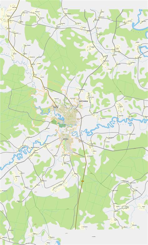 Отдаленные районы города и окрестности