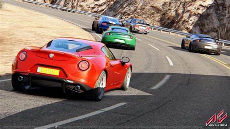 Откройте игру Assetto Corsa