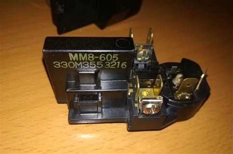 Параметры реле MM8 605