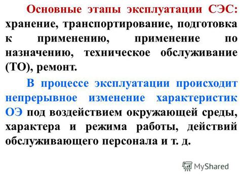 Подготовка к назначению