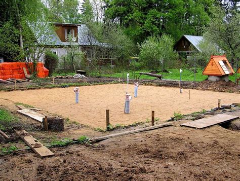 Подготовка площадки к строительству склада