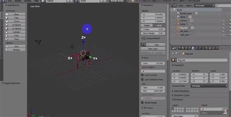 Подготовьте модель для экспорта из Blender