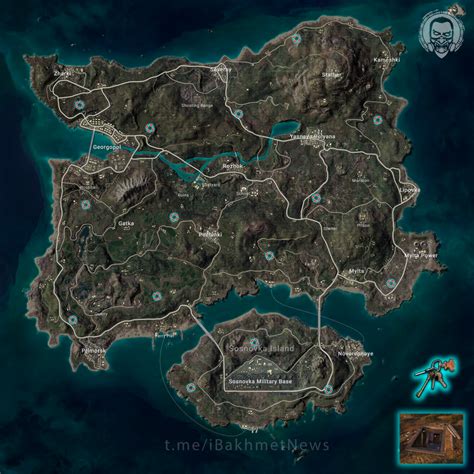 Поиск БТР в PUBG Mobile на острове Эрангель