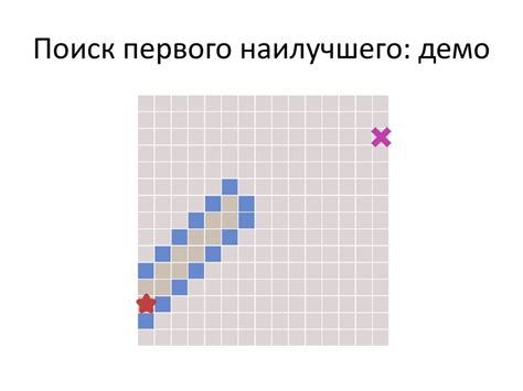 Поиск первого знака