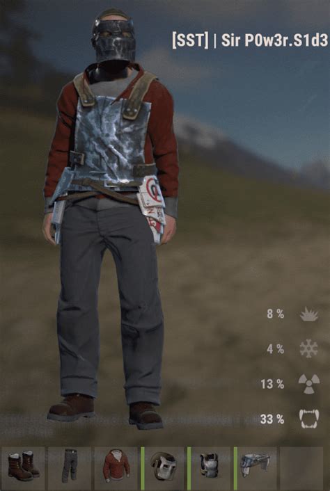 Понимание системы брони и её типов в игре Rust