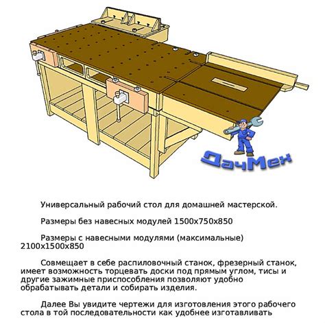 Постройка верстака для исследований