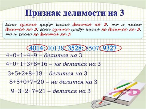 Признаки разложения
