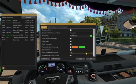 Причины неисправности рации в Euro Truck Simulator 2