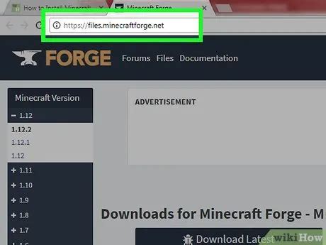 Раздел 2. Установите Minecraft Forge
