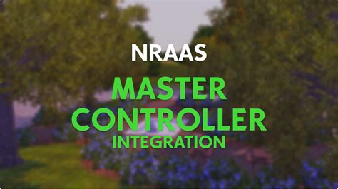 Расширенные настройки Nraas Master Controller