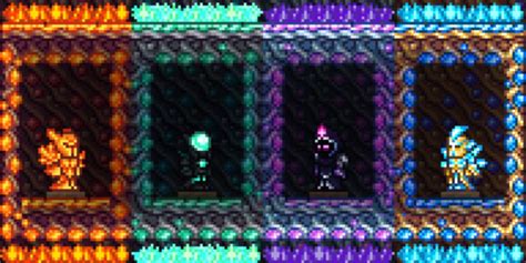 Режимы персонажа в Terraria