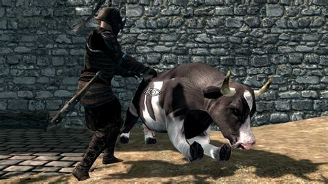 Самые интересные советы для прохождения Skyrim being a cow