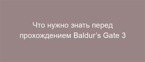 Секреты второй главы: что необходимо знать