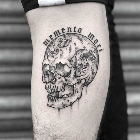 Символика Memento Mori в татуировках
