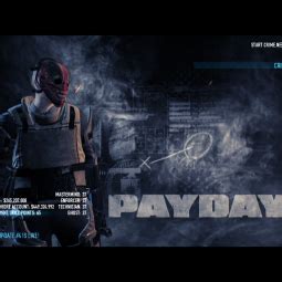 Сохранение статистики в игре Payday 2