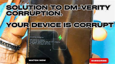 Способы предотвращения ошибки Dm verity corruption