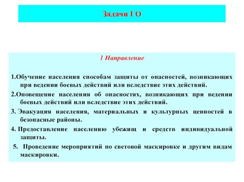 Тактики уклонения от опасностей и боевых действий