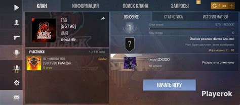 Топ кланы Standoff 2