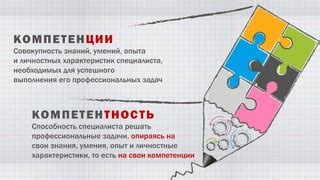Тренируйте свои компетенции
