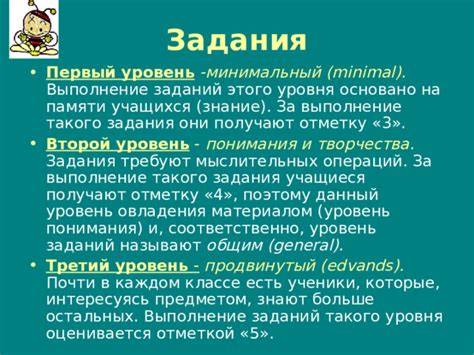 Третий способ: выполнение заданий