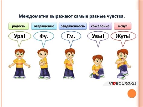 Узнайте основные фразы и слова для выражения чувств
