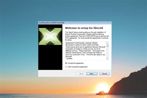 Установите DirectX 9