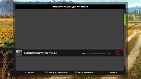 Установка модов для игры