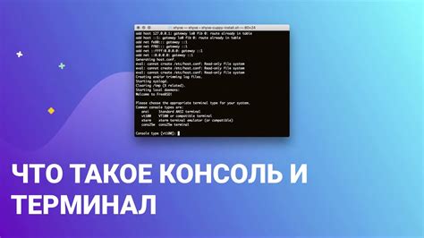 Что такое консоль и зачем нужна