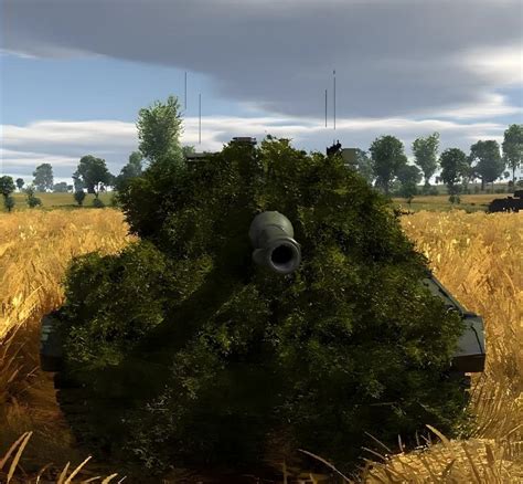 Что такое маскировочные кусты в War Thunder