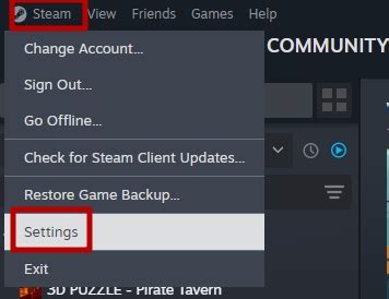 Шаг 1: Переключите язык в Steam