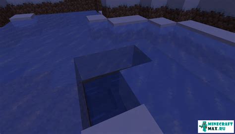 Шаг 4: Использование льда в Minecraft