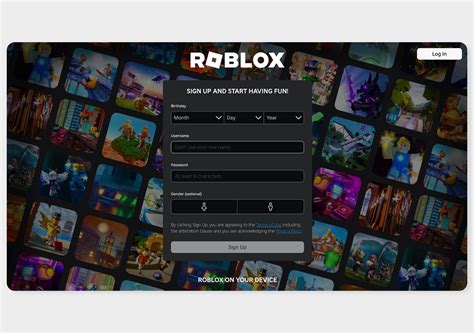 Шаг 7: Войдите в свой новый аккаунт и начните играть!