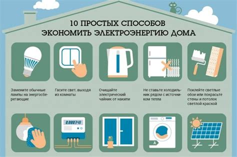Экономия электроэнергии: советы для более эффективного использования ресурсов