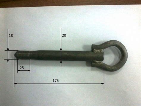  Изготовление крюка 