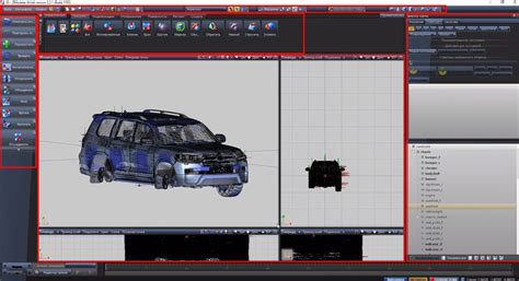  Интерфейс zmodeler 3 