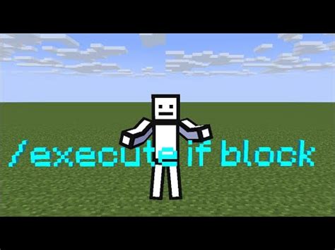  Как использовать команду Execute для создания блоков 