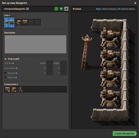  Как открыть меню чертежей в Factorio 
