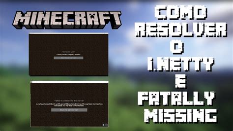  Причины ошибки fatally missing registry entries в майнкрафт 