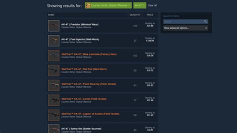 Hell Store CS:GO - вывод скинов