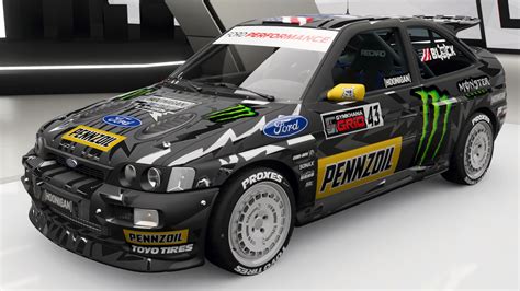 Hoonigan Gymkhana 10 Ford Escort Cosworth Group A