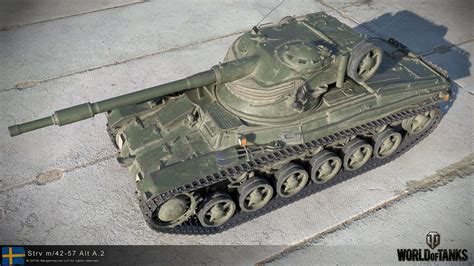 Strv m/42-57 Alt A.2: оптимальный выбор для игроков на дальней дистанции