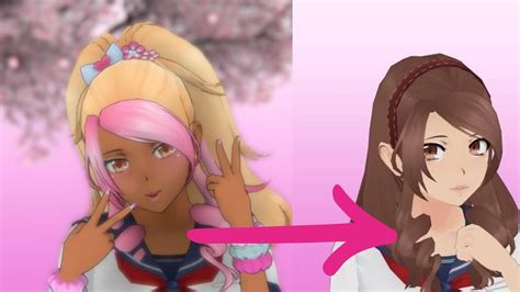 Yandere simulator: изменение прически